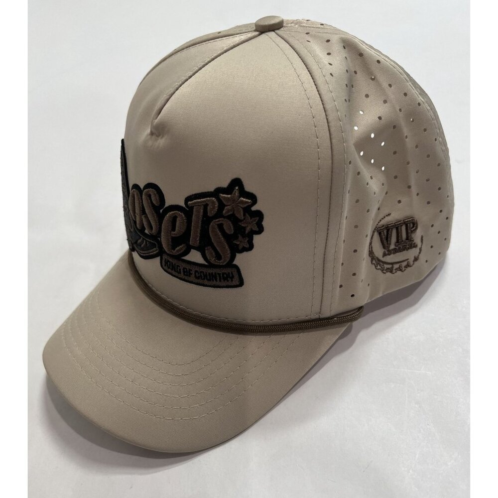 Cold Beer Apparel Losers King Of Country Hat in Tan - Picture 3 of 5